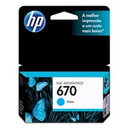 HP 670 -  Colorido Azul
